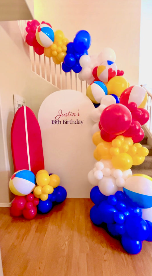Balloon Garland Installation