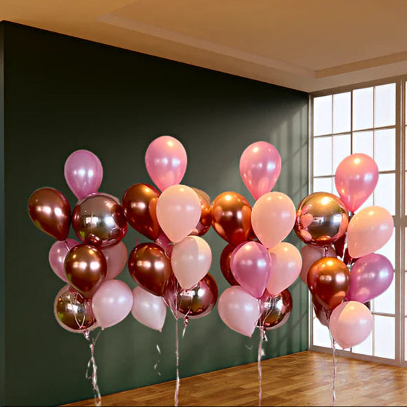 4 Helium Balloon Bouquets